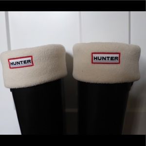 Hunter White Original Tall Boot Socks